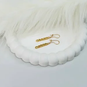 گوشواره طلا آویز کارتیه 1.400 گرم - 48585