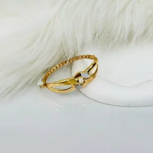 دستبند النگویی طلا کارتیه لوکس 10.390 گرم - 49288