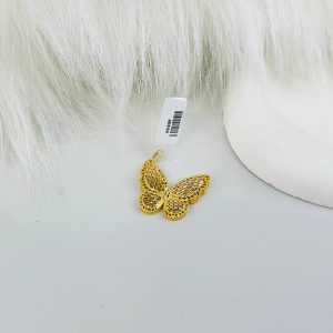 پلاک طلا هیوا(پروانه) 3.960 گرم - ۵۰۴۰۹