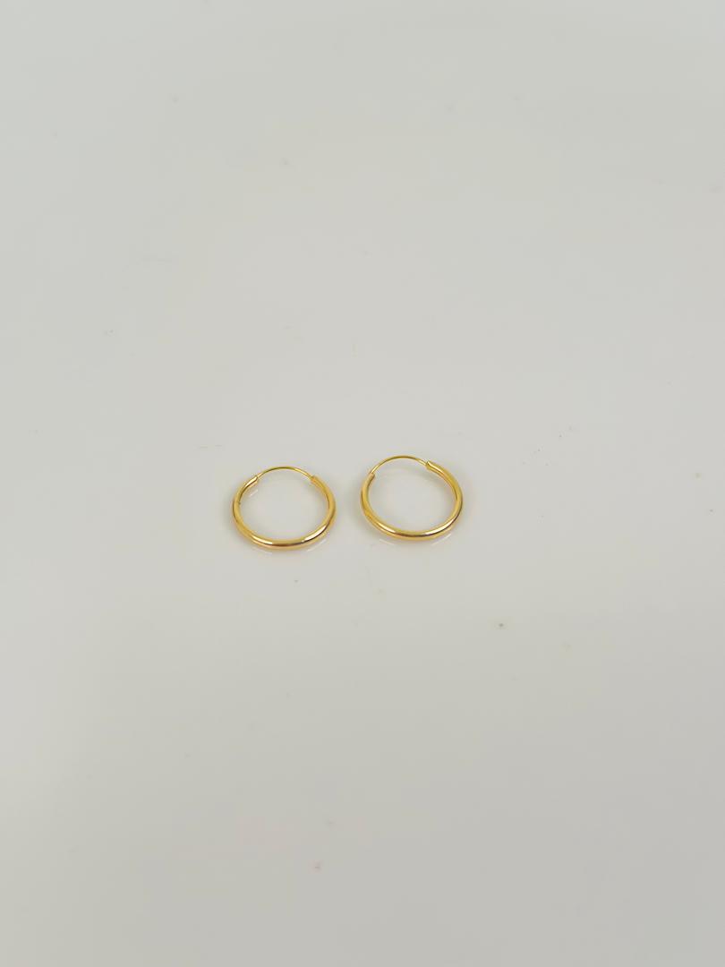 گوشواره حلقه ای ساده