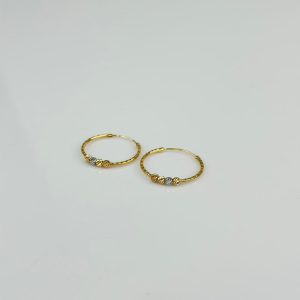 Bernardo hoop earrings