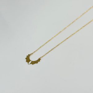 Fancy connected necklace