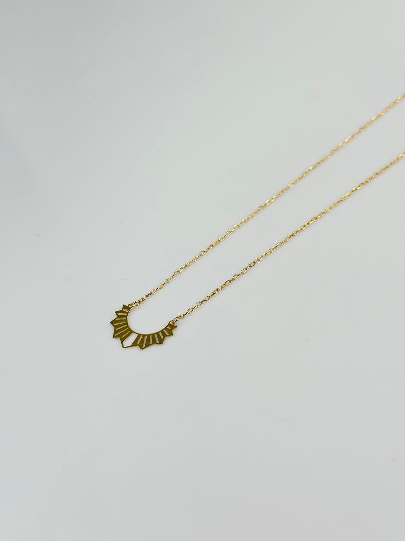 Fancy connected necklace
