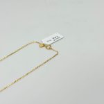 Attached license plate chain