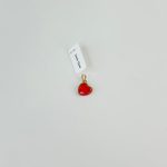 Red heart plaque