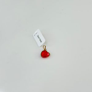 Red heart plaque