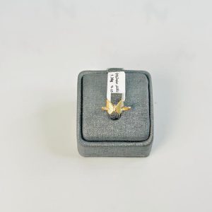 Minimalist butterfly ring