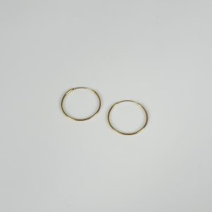 گوشواره حلقه ای ساده 62010 – نرخ خام + فقط 15%