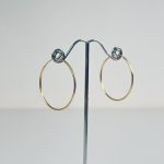 گوشواره حلقه ای ساده