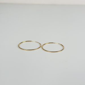 گوشواره حلقه ای ساده