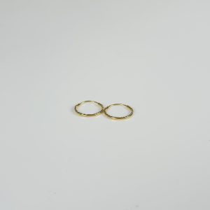 گوشواره حلقه ای تراش