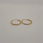 گوشواره حلقه ای تراش