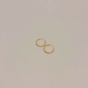 گوشواره حلقه ای تراش