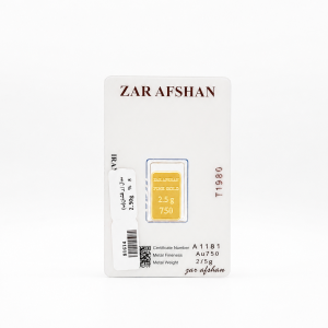 مدال زر افشان 81614 – نرخ خام + فقط 5%