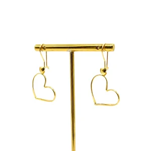 گوشواره پیچک قلب 77818 – نرخ خام + فقط 20%