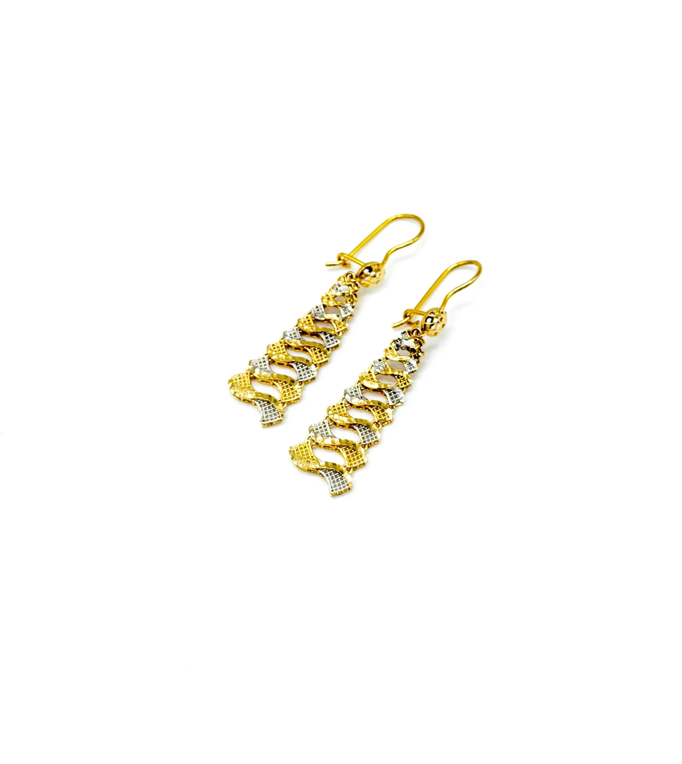 گوشواره آویز طاووس نما نزدیک کد 275