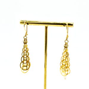 گوشواره آویز ملیسا 68716 – نرخ خام + فقط 6%