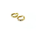 گوشواره حلقه ای ویولت نما بغل کد 391