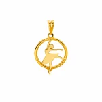 پلاک لیزری بالرین نما آویز کد 652