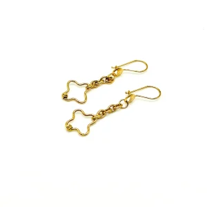 گوشواره آویز ونکلیف نما نزدیک کد 602